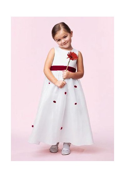 adorables vestidos para las ninas de las flores de la boda que como ...