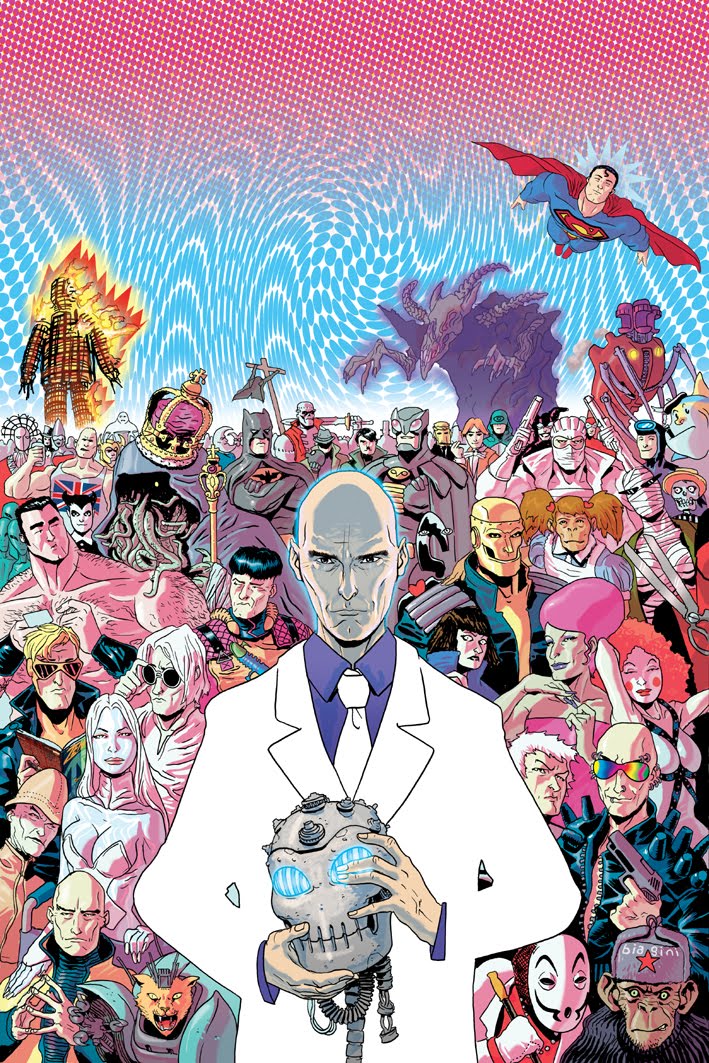 Francesco Biagini's cover for Grant Morrison: All-Star.