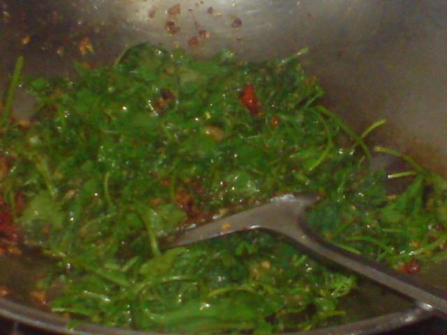 sayur meranti