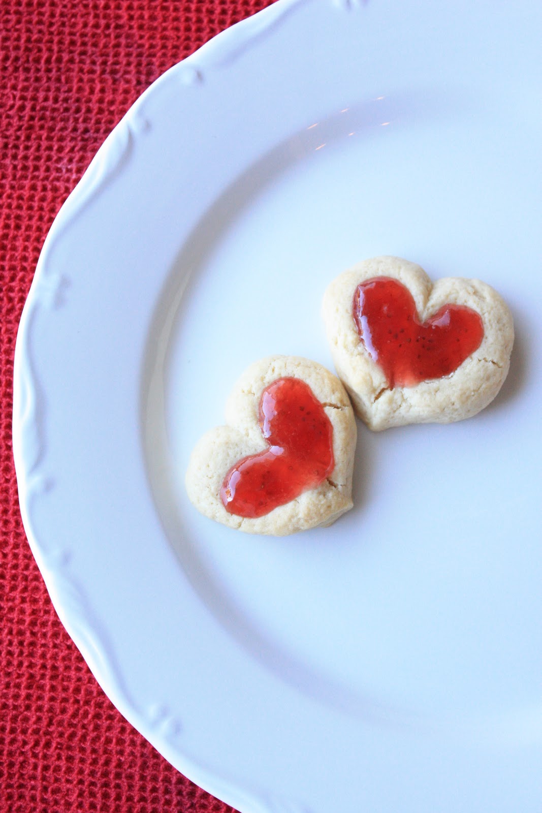 Munchkin Munchies: Double Thumbprint (HEART) Cookies