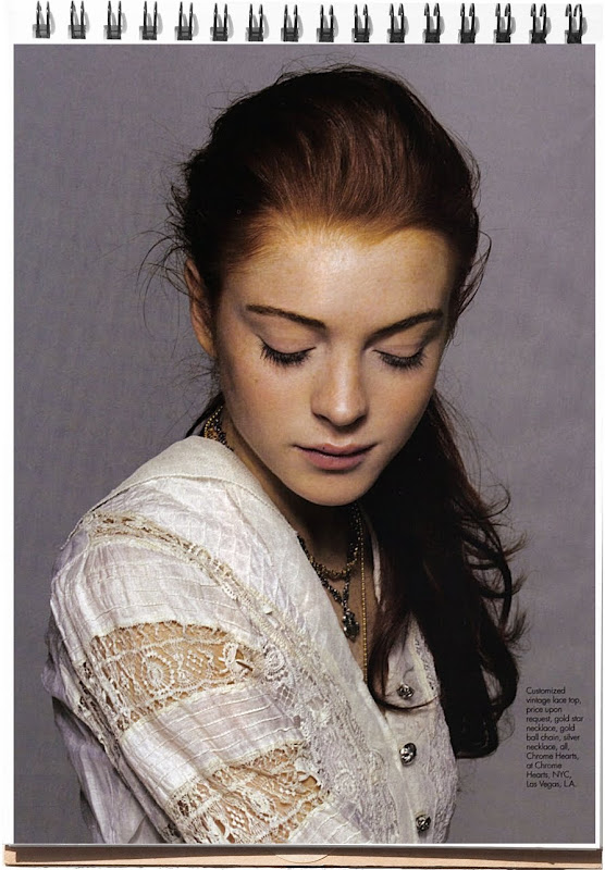 Lindsay Lohan Now And Then Muse And Elle Magazines