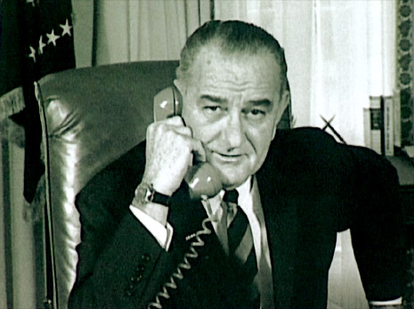President Lyndon Johnson.