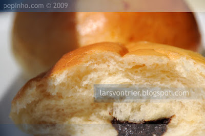 Bollos rellenos de ganache