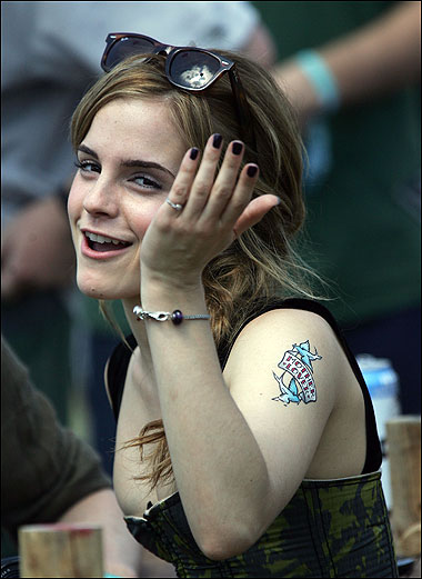 Emma Watson new Tattoo