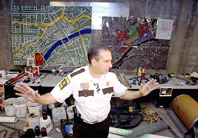 Sheriff Bob Fletcher displaying the 'evidence' confiscated from the RNC8