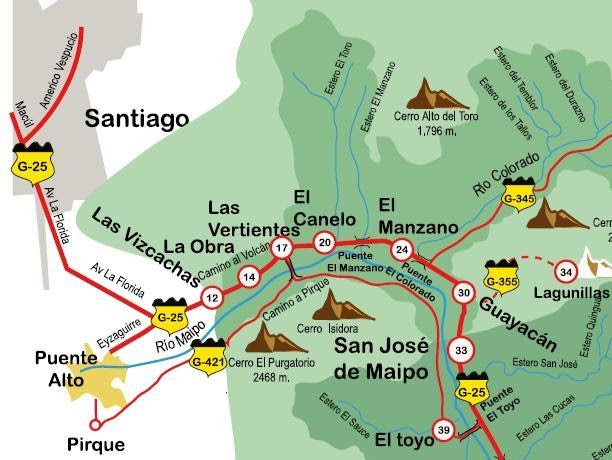 INDICACIONES PARA LLEGAR:: ¿COMO LLEGAR HASTA EL MANZANO?