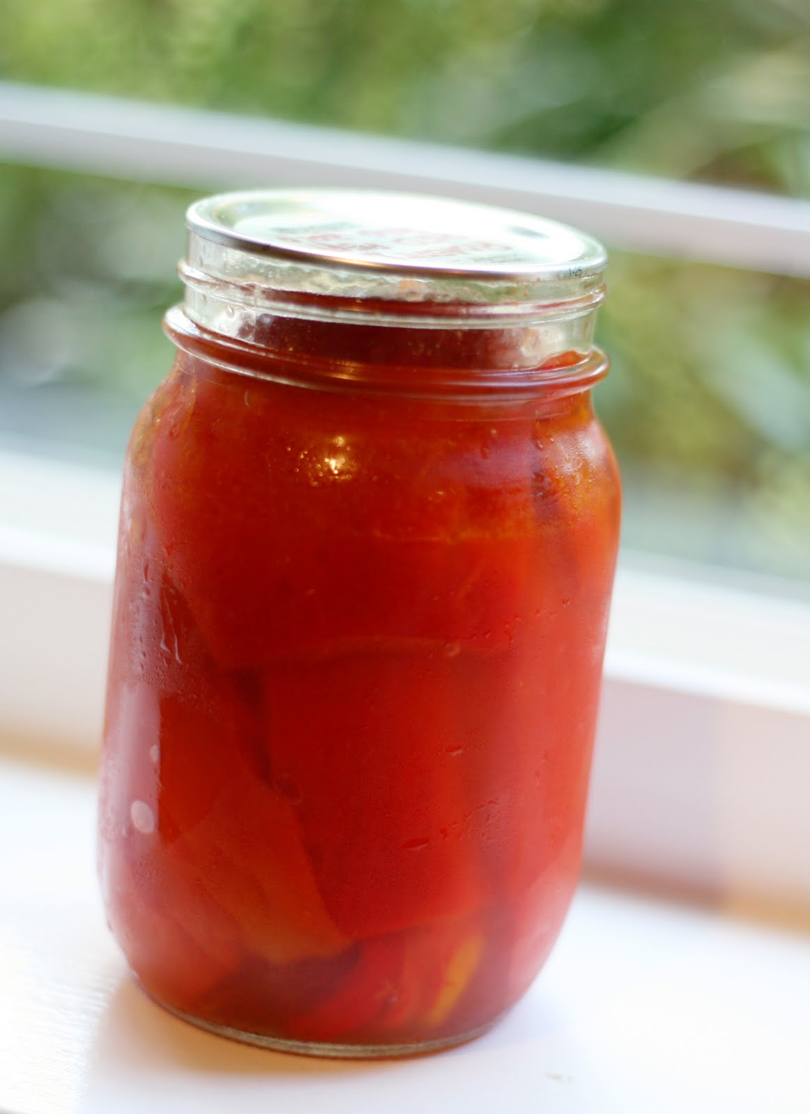 Jill's Test Kitchen Preserved Roasted Red Peppers