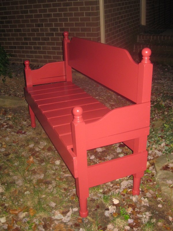 DIY with IVY Headboard Bench