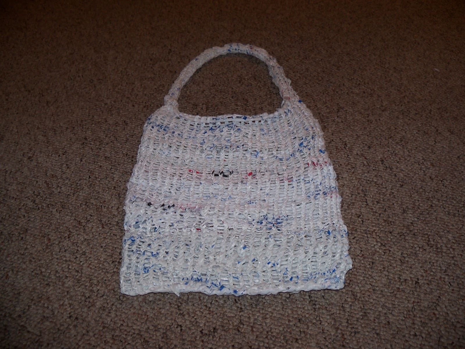Knitting With Plastic
