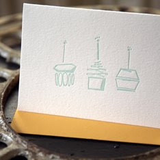 give studio cupcake card | simple pretty