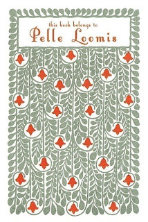 cricicis art nouveau bookplate | simple pretty