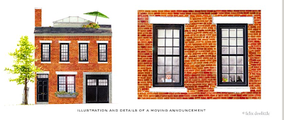 felix doolittle: moving announcement sample | simple pretty