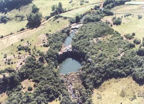 Cascata do Macaco Branco, Prefeitura de Sao Francisco de Assis RS