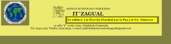 LA AGENCIA DE NOTICIAS IT´ZAGUAL SE ADHIERE A LA MARCHA MUNDIAL