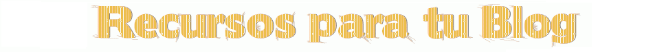 ReCurSOS para tu Blog by Feripula
