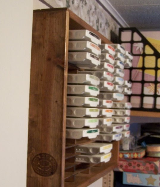 Scrapbook Goddess New Stamp Pad Storage...