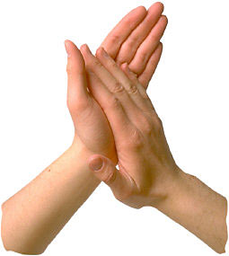 child clapping hands
