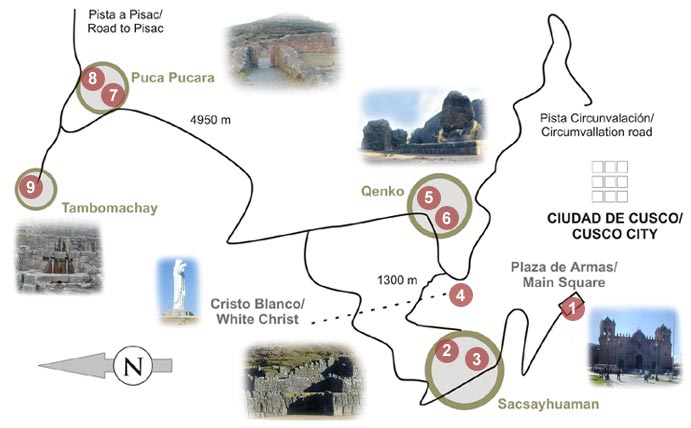 circuito sacsayhuaman - cuzco