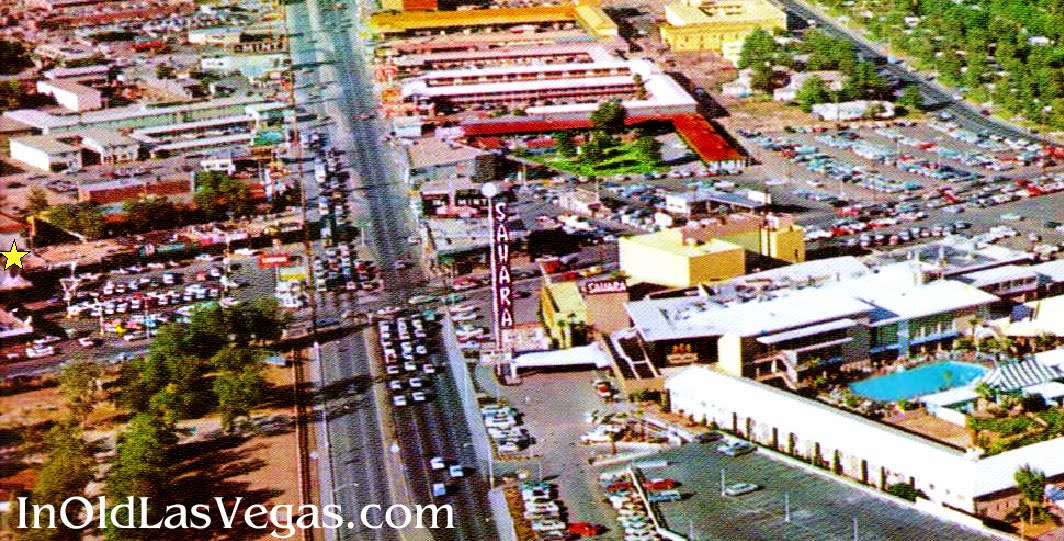 1960s Riviera Hotel Casino Las Vegas Strip postcard VTG Pool View