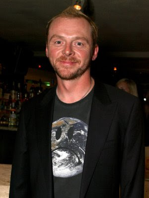 I have a crush on Simon Pegg,.