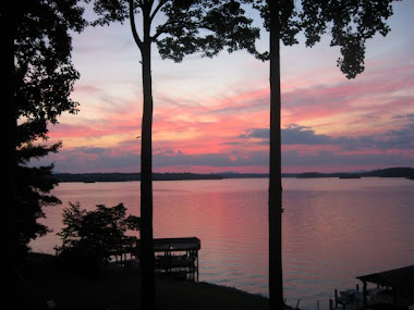 Sunset Views at Smith Mountain Lake