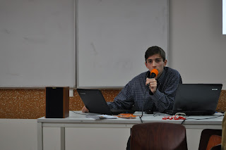 Тарас Назарук доповідає на ICAMP 2010