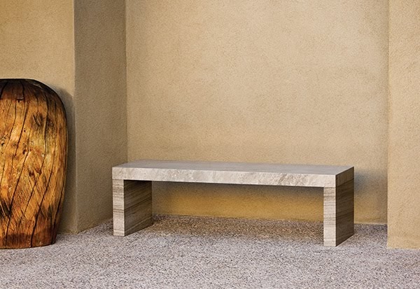 ' All About Modern Ideas ': Contemporary Stone Benches from Stone