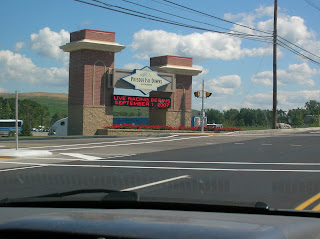 Presque Isle Downs as seen from the highway