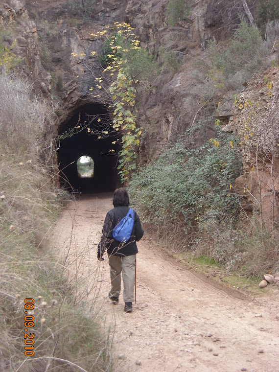 El antiguo tunel del Tren a Sagunto