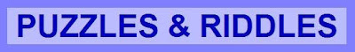 Puzzles - Riddles - Think