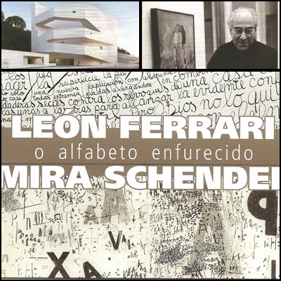 Obras de León Ferrari e Mira Schendel