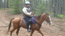 Cathy and Galen at Klickitat Trek, 2008