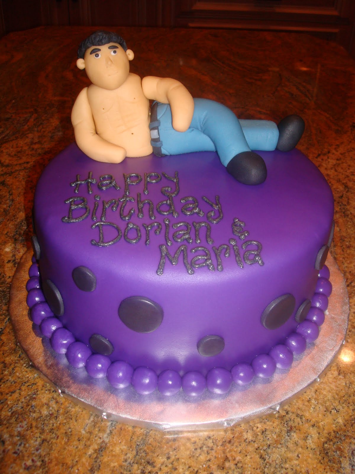 Sweet Melissa s: Dorian and Maria s Sexy Man Birthday Cake