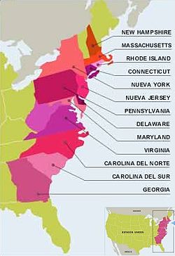 Independencia De La 13 Colonias Britanicas De Norteamercia Independencia De La Trece Colonias Britanicas De Norteamerica