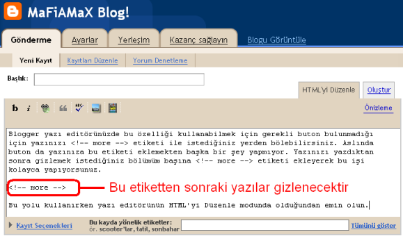 Blogger devamını oku