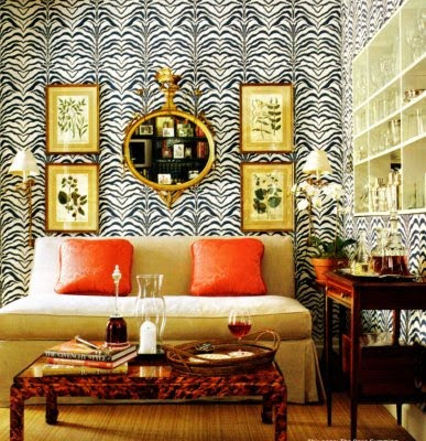 The zebra print throw rug added in this space gives it such an amazing face The zebra print throw rug added in this space gives it such an amazing face