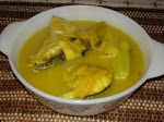 gulai tempoyak ikan baung