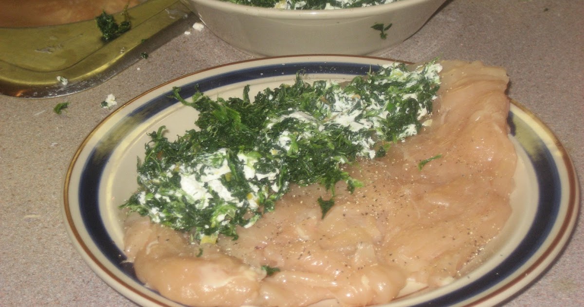 Hope in the Kitchen Spinach and Goat Cheese Chicken Rolls