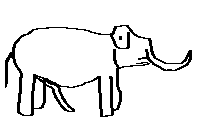 I.C. - My recollection of Hong's drawing of an elephant! (2007)