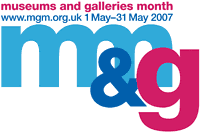 Museums & Galleries Month logo