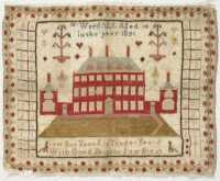 Ann Ansell - Sampler (1821)