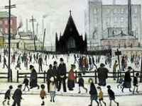 L.S. Lowry - An Old Church