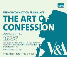 Unknown Artist - V&A promotion graphic for The Art of Confession (2008)