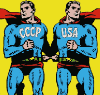 V&A - Superman CCCP and USA