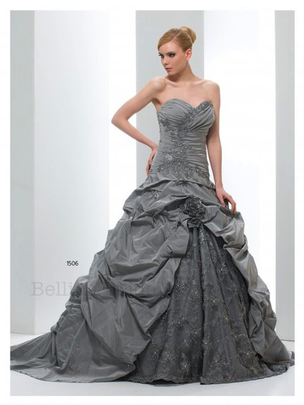 Grey Wedding Gowns