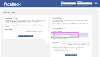 Page Facebook