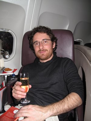 Champagne at 25,000 ft
