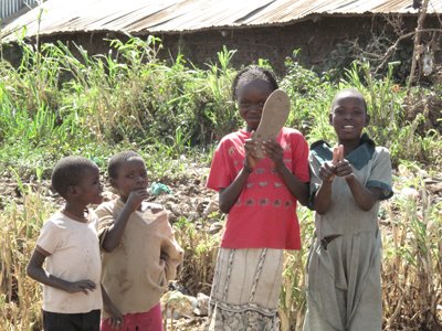 Kids in Kiberra Slums