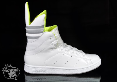 KICK GAME : Adidas Trefoil Hi W White/Neon