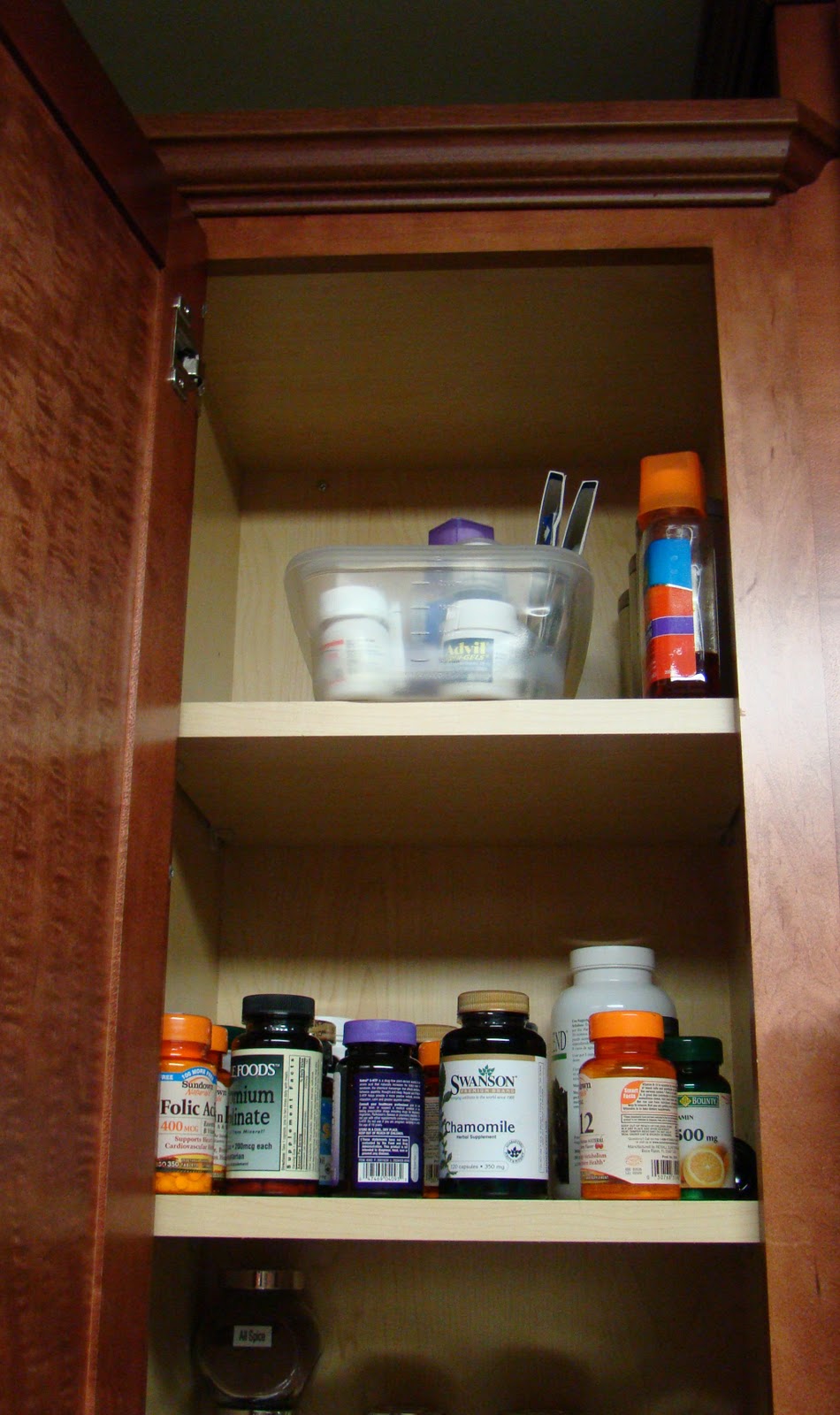 Living A Bona Fide Life New And Improved Medicine Vitamin Cabinet